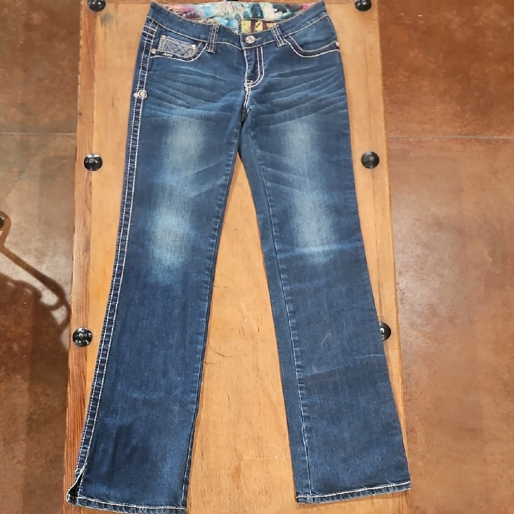Adiktd Women's Classic Blue Boot Cut Jeans